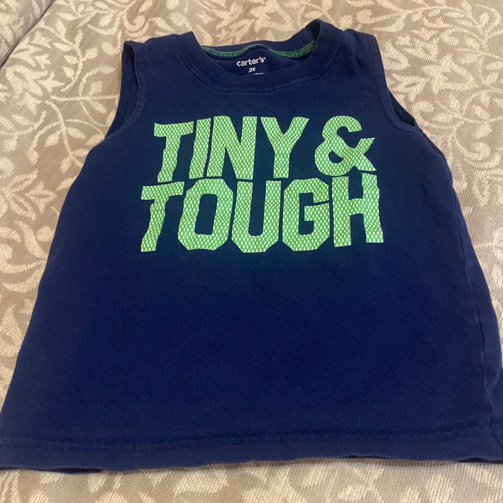 Blue tank